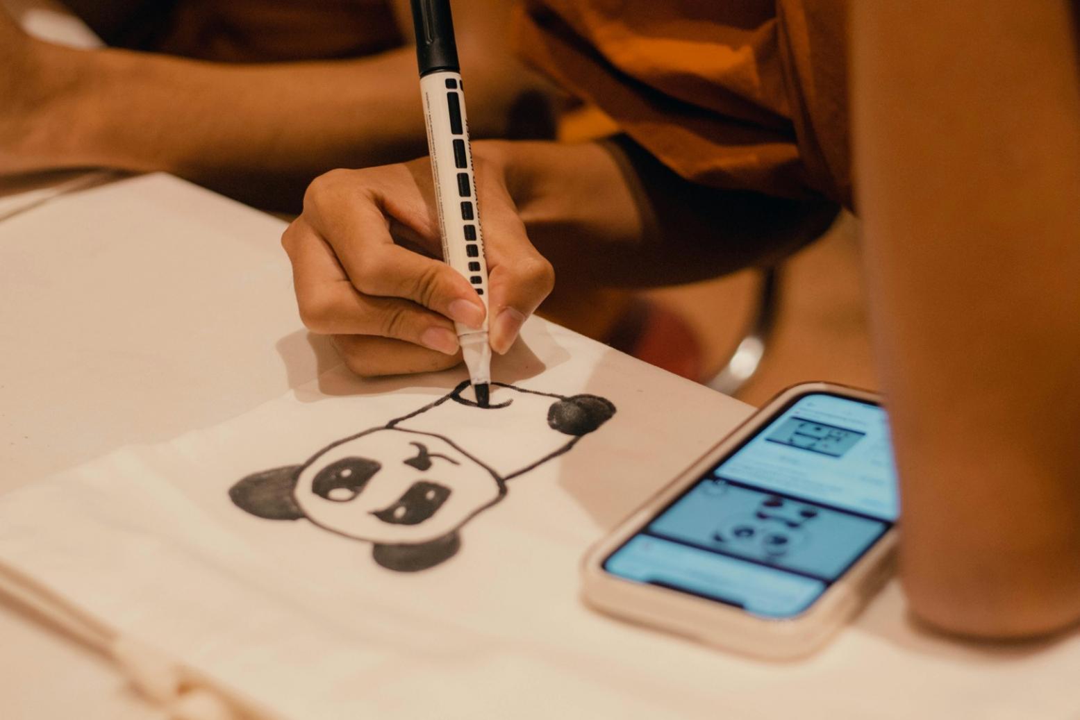 Beispiel für digitale Kunstwerke